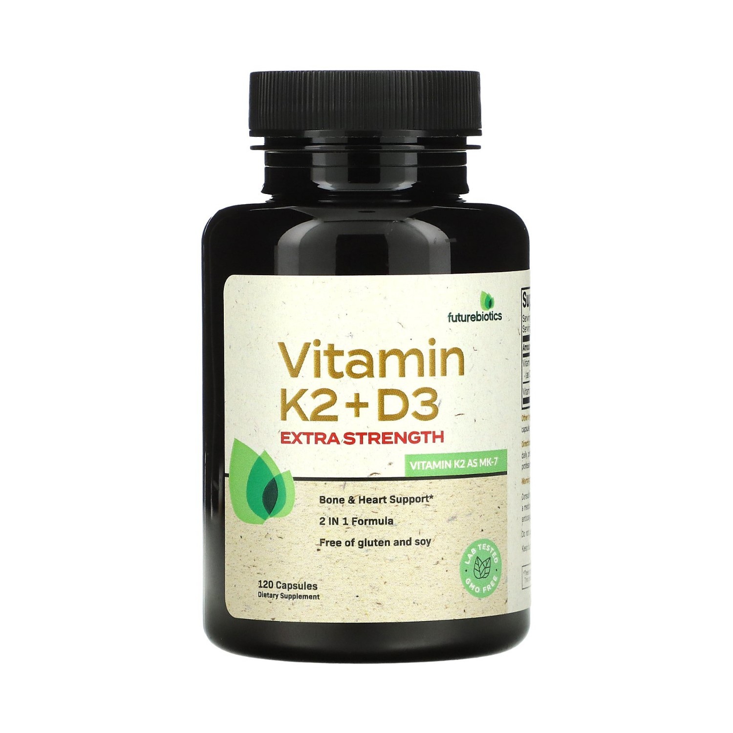 Купить FutureBiotics Vitamin K2 D3 250mcg with Vitamin K2 as MK 7