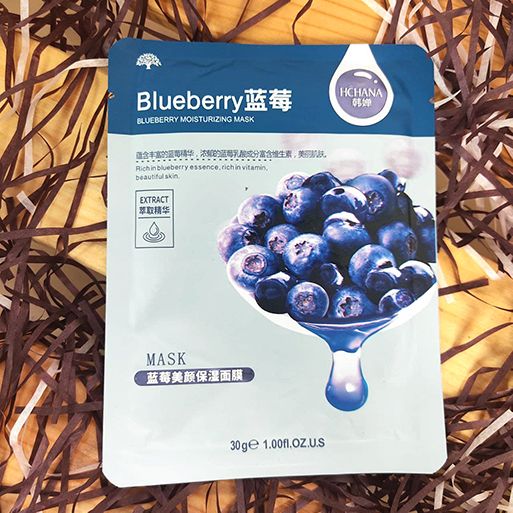 Blueberry mask