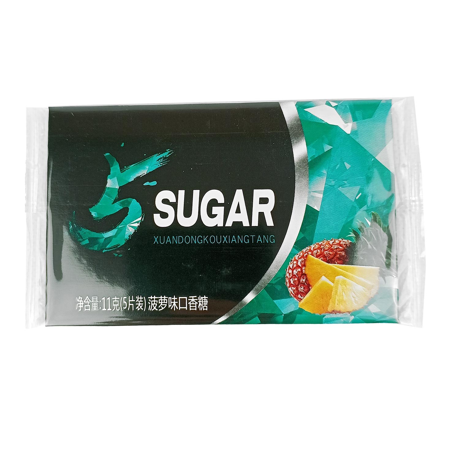 Купить Жвачка 5 Five! Sugar Ананас 11,5гр (30шт в блоке)