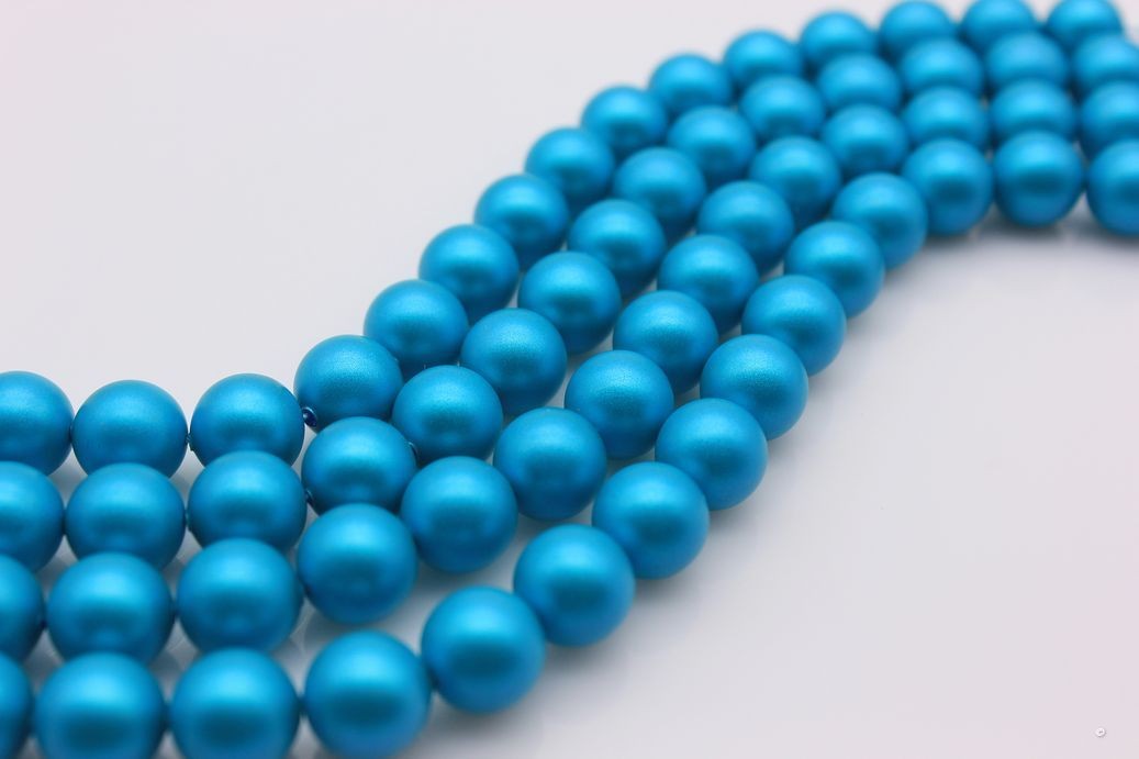 Купить Жемчуг 5810 8 мм Dark Turquoise Pearls 1 шт (Австрия) с ...