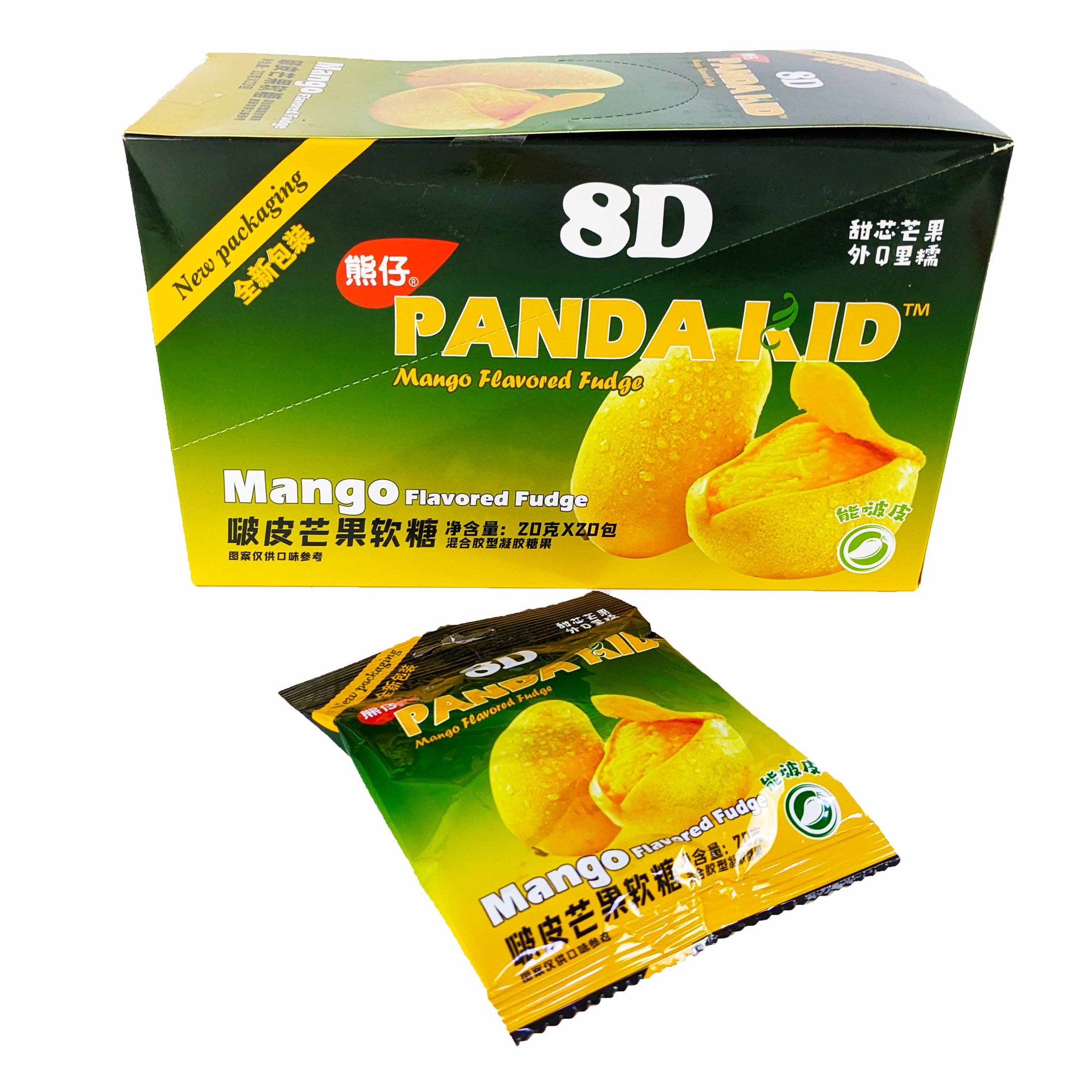 Купить Мармелад Panda Kid Mango Flavored Fudge 20гр (20шт в блоке) в ...