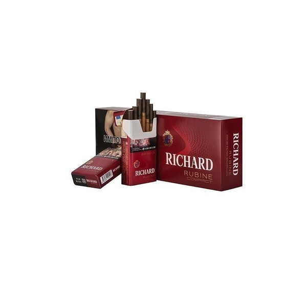 Купить M Сигареты RICHARD Ричард Компакт красный мрц 150.00 с доставкой ...