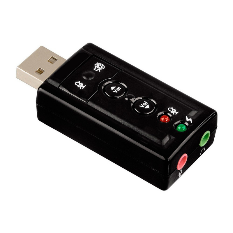 Звуковая карта usb купить. Hama h-51620. Звуковая карта USB Hama 51620. Hama USB-Sound Card 7.1. Звуковая карта c-Media cm108.