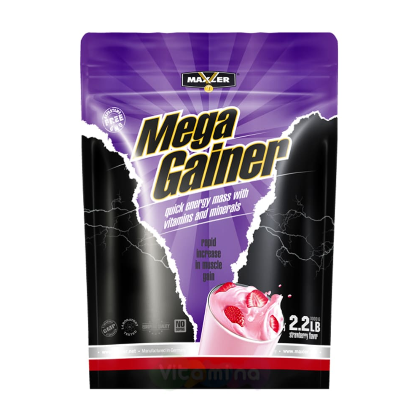 Купить Maxler Mega Gainer 1000g (Strawberry) в Новосибирске с доставкой ...