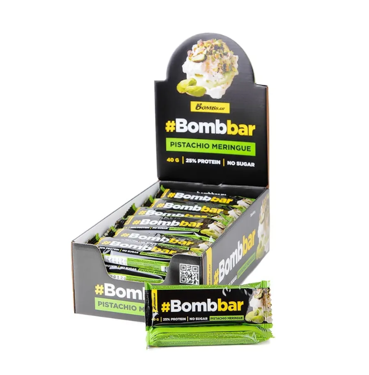 Купить BombBar pistachio meringue в Новосибирске с доставкой по России