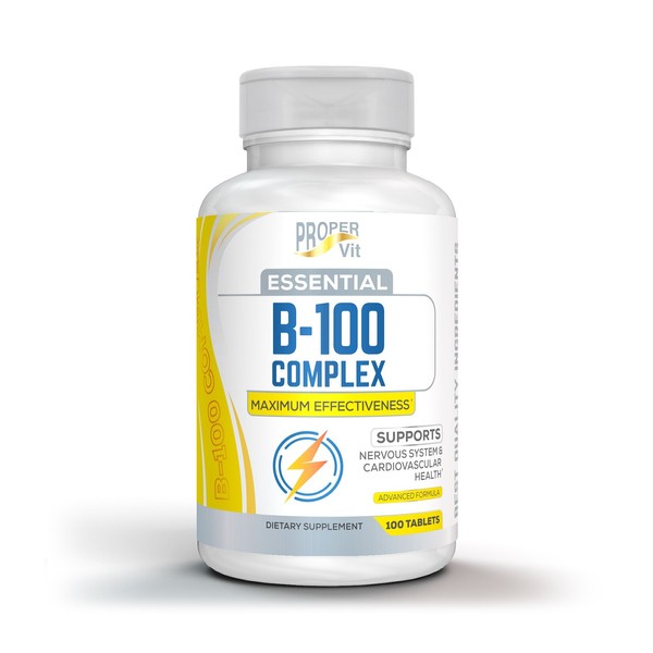 Купить Proper Vit Essential B -100 Complex MAXIMUM EFFECTIVENESS 100 ...