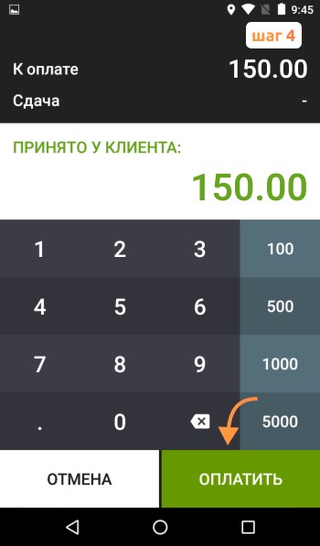 Алгоритм продажи