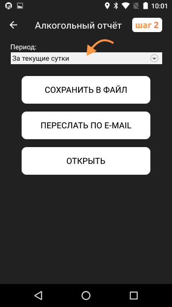Алкогольный отчет