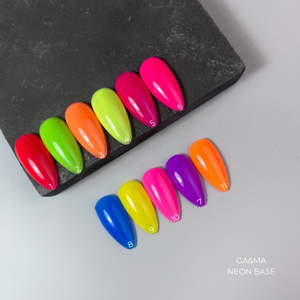 Купить База GaMa (Gemely) Cover base Colored Neon 007 неоновая 15 мл с ...