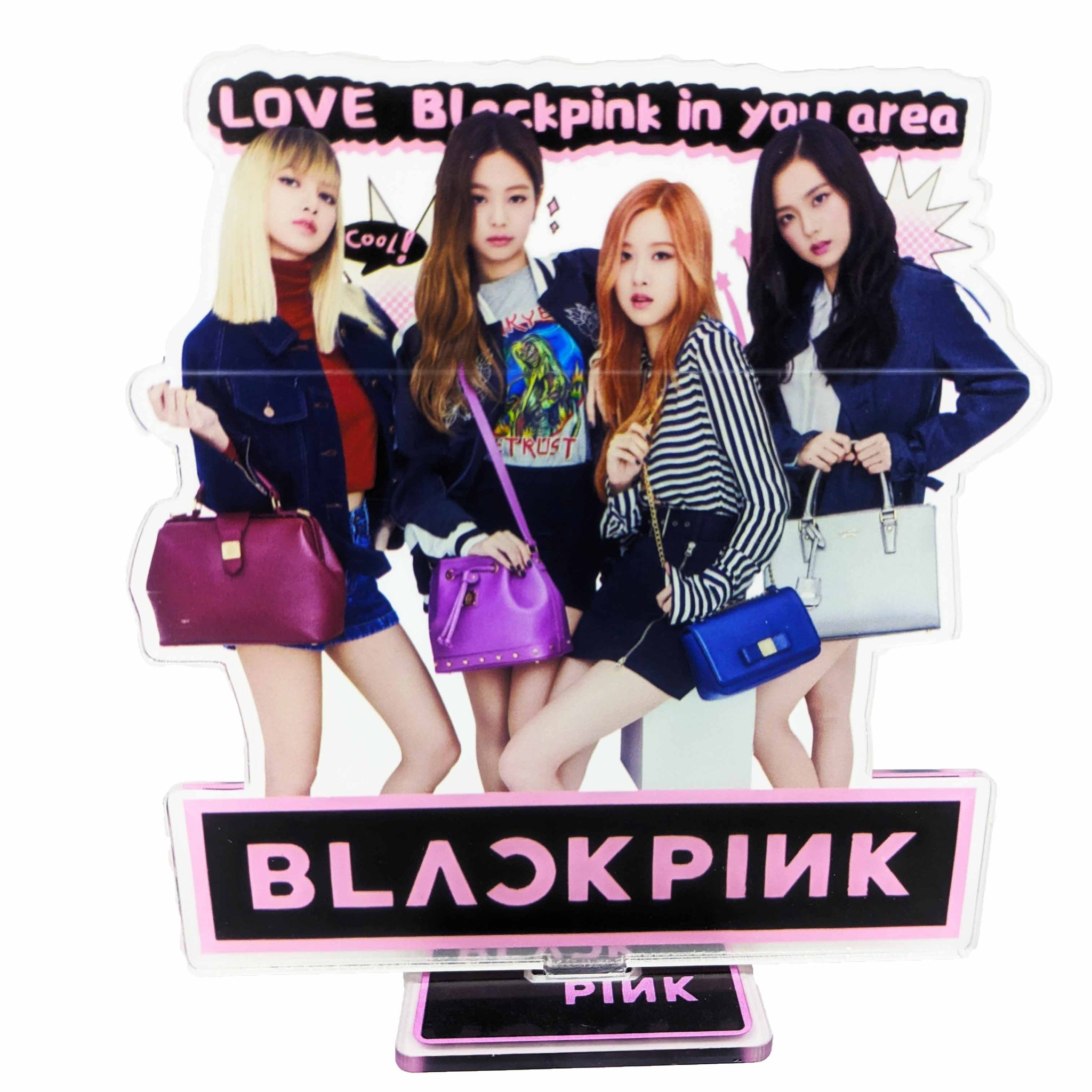 Купить Акриловая фигурка BLACKPINK Love BlackPink (15см) в Москве с ...