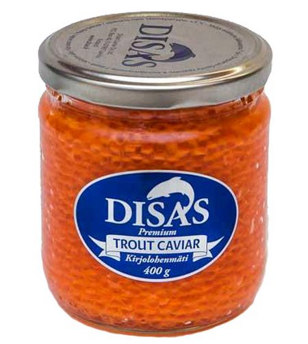 Купить Услуга доставки: Икра фoрeли Disas, 400 г в Пскове с доставкой